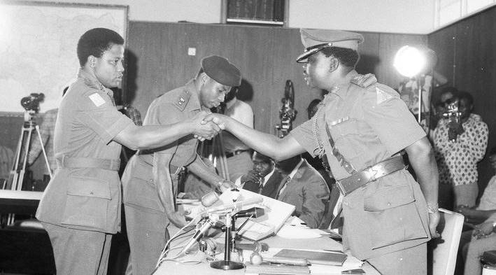 General Murtala Muhammed in a formal portrait